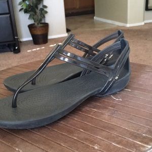 Crocs brand thong sandals